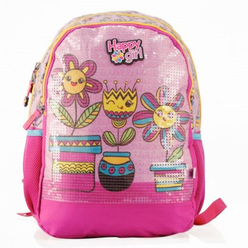 MOCHILA INFANTIL FLORES